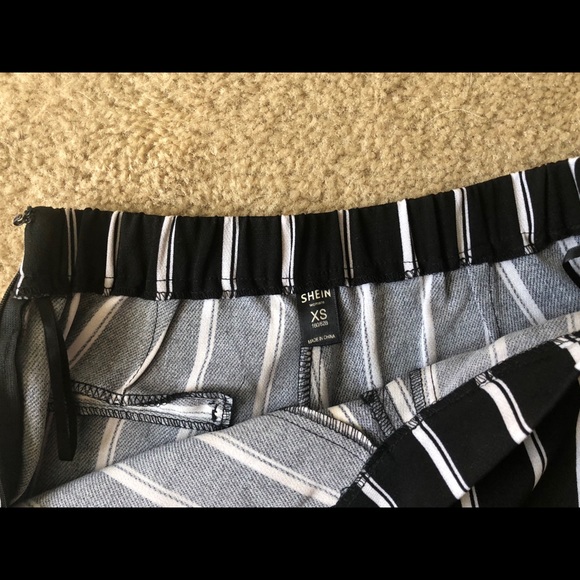 Shein vertical stripes Cigarette Pants - Picture 3 of 4